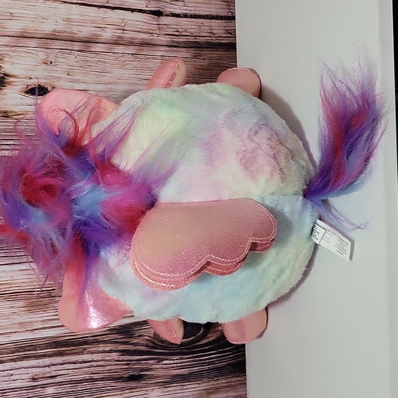 Zuru Rainbocorns Wild Heart Surprise Unicorn Rainbow Cat Plush Stuffed Toy Wings - Picture 7 of 11